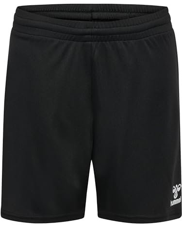 hummel Uni_Kids Hmlessential Kids Shorts, Schwarz, 164 EU