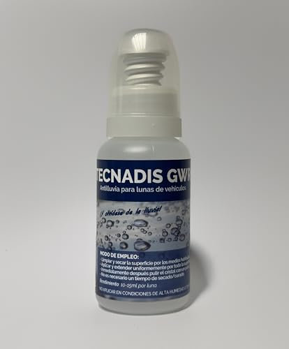 Tecnadis GWR Spray Antilluvia Hidrofóbico para Lunas y Parabrisas de Vehículos 50ml (1)