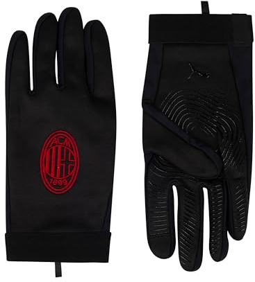 A.C. Milan Field Player-handskar, fotbollshandskar, officiell produkt, vuxen, unisex, storlek L