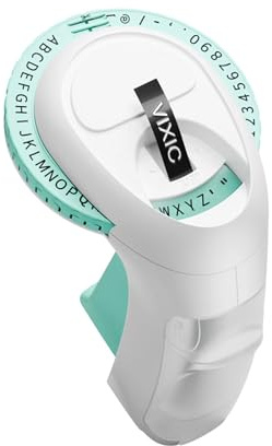 Javoryxh E975 Dispositivo Etichettatura Goffratura Stampante Manuale Per Etichette La Creazione Uso Domestico Ufficio Etichettatura Etichette Portatile Da