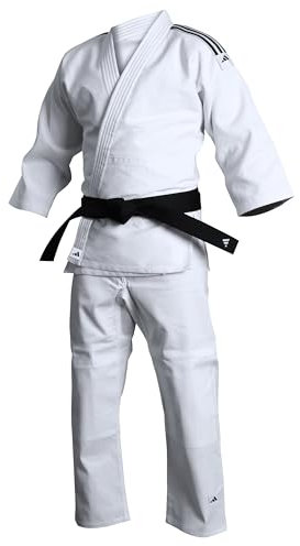 adidas Judoanzug J500 Training, Weiß, 150