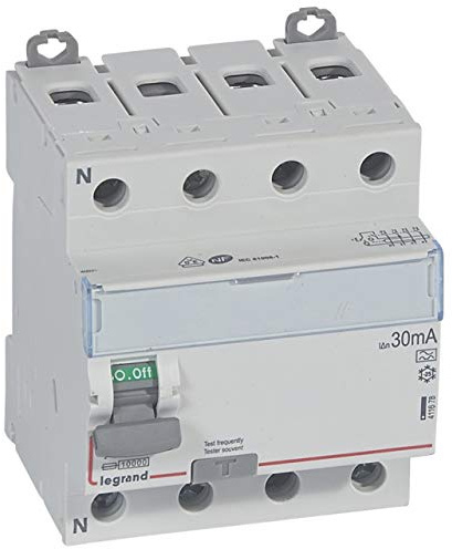 Interrupteur différentiel 4P 400V~ 100A type A 30mA - 4 modules