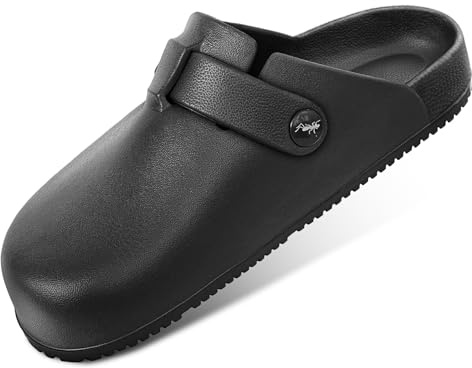 Bigant Women Clogs Slip-on Nursing Garden Shoes Unisex-Cushioned Footbed
