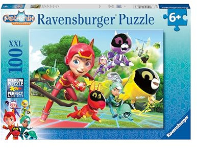 Ravensburger Kinderpuzzle 13396 - Das Petronix-Team - 100 Teile XXL Petronix Puzzle für Kinder ab 6 Jahren