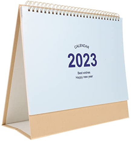 LALAFINA Schreibtischkalender Chinesischer Monatskalender Tischkalender Schuljahr 2022-2023 Kalender Beachten 2023 Freistehend Kalenderplanung 2023 Büro Löschpapier Täglicher Gebrauch Eisen