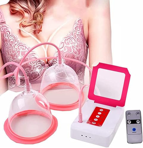 GZGHRZQS Máquina de Aumento de Busto, Copa potenciadora,Mama Ventosa de Vacío liposucción Aparato,para Mujeres con Pechos Poco Desarrollados, para el Cuidado de la Salud de los el Masaje,Copa ABCD