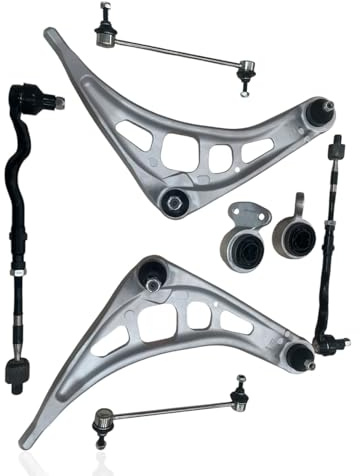 Front Lower Wishbone Control Arms Full Kit Compatible With BMW 3 Series E46 Coupe,1997-2007,8pcs kit