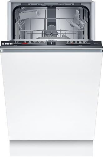 Bosch Series 2 SPV2HKX02G Fully Integrated Slimline Dishwasher - Black Control Panel - B Rated