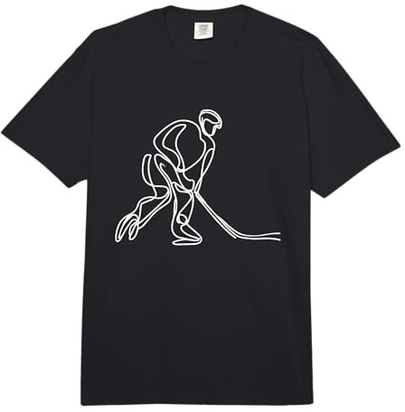 Joueur de Hockey sur Glace - Entraînement au Hockey Comfort Colors Adult Heavyweight T-Shirt