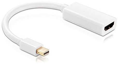 HDSupply Mini DisplayPort auf HDMI Adapter (Mini DisplayPort Stecker auf HDMI Buchse) - 0,2m X-DA090 weiß