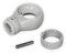 DIWARO.® Kugelöse aus Kunststoff | RAL 7035 (grau) | Bohrung 12mm | Querbohrung 4mm | Kegelradgetriebe, Schneckengetriebe, Markise