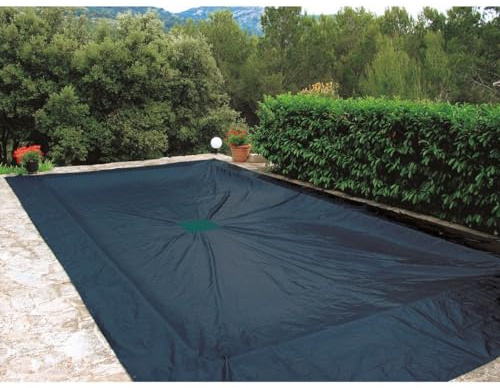 WERKA PRO Telo di Protezione 240g/m2 per Piscina Rettangolare 6 x 12 m