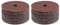 sourcing map 50pcs 24 Grit Aluminum Oxide Resin Fiber Discs 4x5/8 Metal Sanding Grinding Discs for Angle Grinding Machine Polishing and Grinding Metals, Wood, and Fiberglass