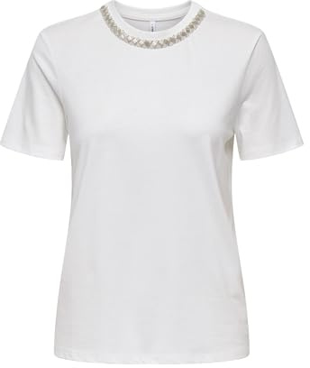 Onlparker S/S O-Neck Bling Top Box JRS