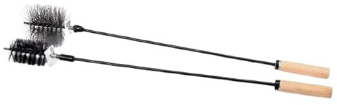 pokm toolsmarket - Ø100mm Heizkesselbürste mit 100cm Schubstange Set Putzstab Kesselbürste Ofenrohrbürste