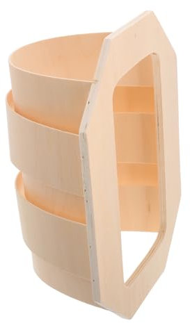 Generico Paralume Per Sauna in Legno Leggero e Sottile Copertura Lampada Decorativa Per Sauna e Bagno Turco Accessorio Per Atmosfera Rilassante