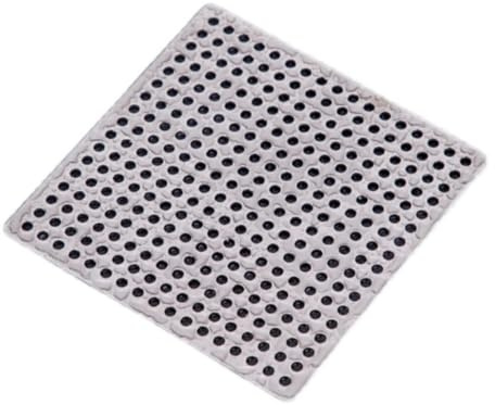 Colador de Drenaje Cuadrado con Orificio de 3 mm, Protector de Malla de Acero Inoxidable 304 para Interiores y Exteriores, desagüe de Fregadero de Cocina y Ducha (15 x 15 cm)