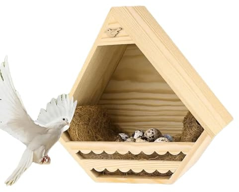 Nichoirs en Bois Habitat en Bois De Nidification pour Moineaux
