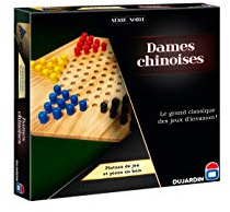 Dujardin - Dames Chinoises - Jeu de Stratégie - Envahis le Camp Adverse - De 2 à 6 Joueurs - A partir de 7 ans