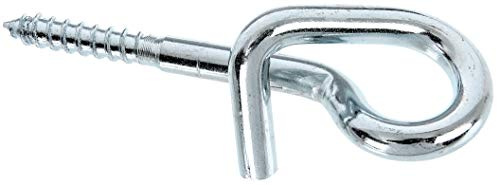 Alberts 204525 Gancho con mosquetón, Con roscado para madera, Para atornillado pasante, Galvanizado en azul, Longitud 160 mm, Ø del roscado 12 x 55 mm