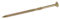 Fixman 907589 Tornillos para Madera Aglomerada, Oro, 5 x 80 mm
