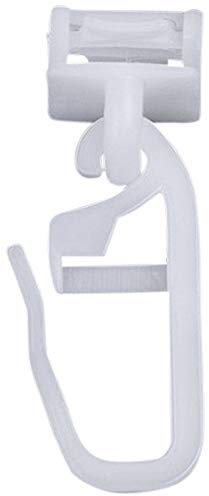 rewagi - Hochwertige - klick - Gardinengleiter Laufnut/Spurbreite 6-6,5 mm – 50,70,90,110,130,150,170,190,210 Stück (70 Stück)