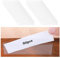 Thinp 50 Pieces Label Holders, Self Adhesive Clear Shelf Tag Index Card Pockets Storage Bin Labels Drawer Labels Holder for Supermarket Bookshelf Kitchen Library Organizing (3x11cm)