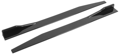 NHBGTARF Minigonna Laterale Auto per Opel Corsa D 2006-2014,Gonna Laterale Winglet Minigonne Diffusore Splitter Labbro Accessori