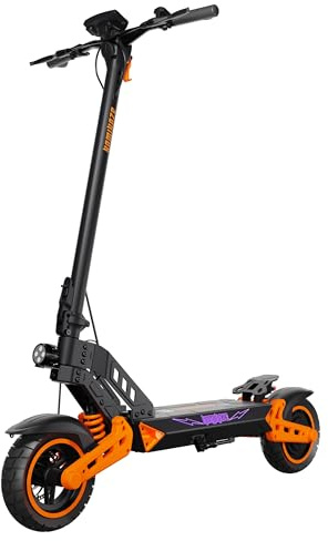 Trottinette Électrique Kamikaze K1 Lite – Moteur 800 W (1200 W en crête), Batterie 48 V 13,5 Ah, Autonomie Jusqu’à 60 km, Vitesse 20 km/h