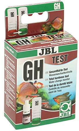 JBL GH Test-Set, Test rapide pour déterminer la dureté totale de l'eau dans les aquariums d'eau douce et les bassins
