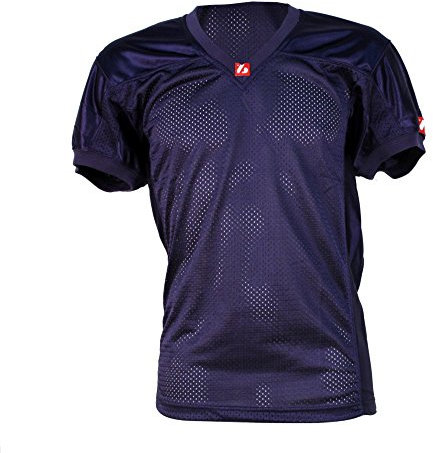 FJ-2 American Football Trikot, Match, Gr. XL, Marineblau (4XL)