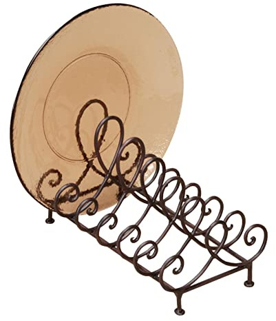 TRIPAR Baldwin 6 Place Metal Plate Stand & Plate Holder