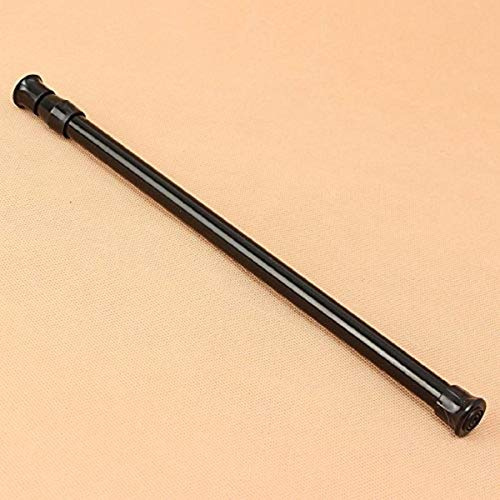 Bluelover Utdragbar och justerbar gardinstång för fönster, med fjäderspänning, stång, teleskopstång, duschgardinstång – 40–70 cm