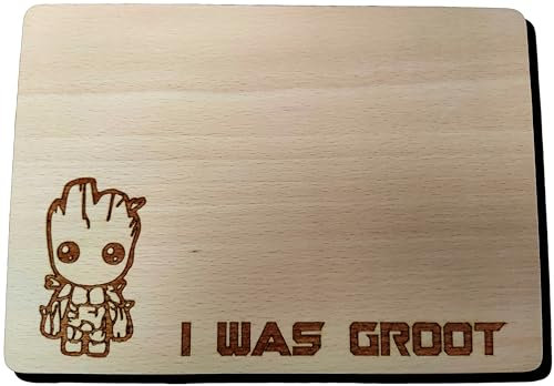 Planche à fromage en bois inspirée des Guardians of The Galaxy Groot
