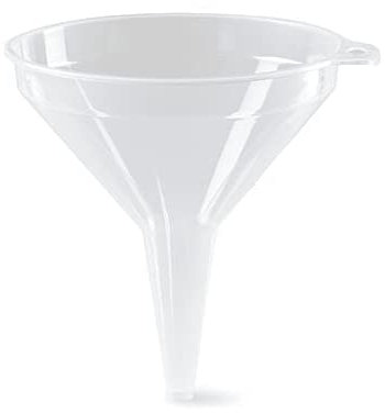 CABLEPELADO Embudo de Cocina, Pipeta, Libre de BPA Grado Alimenticio, 14 cm de Diámetro, Transparente