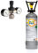 Umrüstset für QUOOKER CUBE auf 2kg CO2-Flasche. Inklusive befüllter 2kg CO2-Flasche mit Lebensmittel CO2 (E290) (1. Generation)