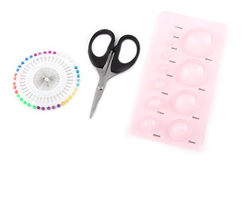 960 Streifen 3 mm/5 mm Papier Quilling DIY Bastelset Board Form Crimper Kamm Werkzeuge (5 mm)