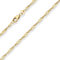 2,4mm Singapurkette Goldkette Collier Halskette aus 333 Gold Gelbgold 38cm