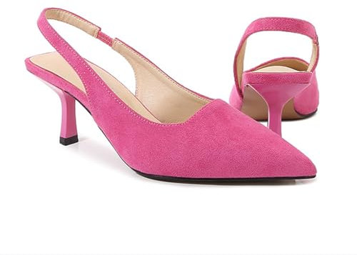 Générique Escarpins femme bout pointu fermé talon aiguille bride cheville robe de mariée bal de promo soirée