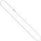 Jobo Damen Panzerkette 333 Weißgold 1,3 mm 38 cm Gold Kette Halskette Weißgoldkette