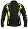 RIDEX Hivis CJ7 Mens Motorbike Motorcycle Waterproof Jacket Protection (3XL)