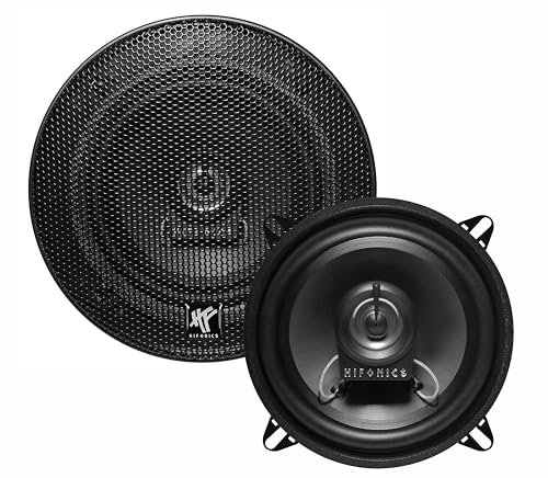 Hifonics VX52-13cm (5.25) 2-Wege Koaxial-Auto-Lautsprecher | 1 Paar | EInbau-Lautsprecher für Car-HiFi Fans