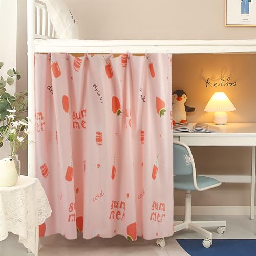 ITODA Tende per Letto a Soppalco Inferiore, Tenda Oscurante per Letto a Baldacchino, Tende per Letto Singolo per Studenti