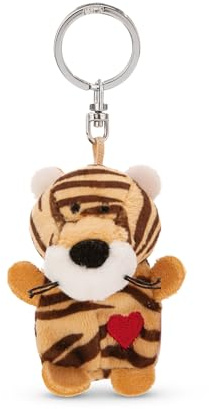 NICI Schlüsselanhänger Tiger mit Herz 5cm
