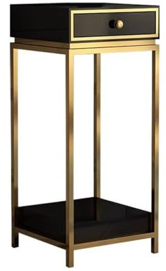 Moderno soporte de acero inoxidable para jarrón con pedestal de flores, ligero y lujoso para sala de estar, base de bonsái y decoración del hogar (grande)