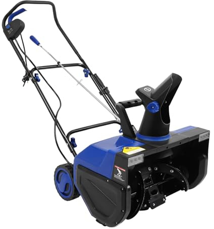 Spazzaneve | spazzaneve 2400 W | elettrico con motore in rame | larghezza di lavoro 56 cm | 7,6 m | illuminazione a LED | per uso domestico e commerciale