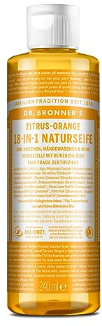 DB 18-in-1 Naturseife Zitrus-Orange 240ml