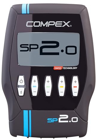 Compex SP 2.0 - Muscle stimulator EMS, TENS and Massage - 4 independent channels, 999 intensity levels, 20 programmes Coach application compatible - MI sensor