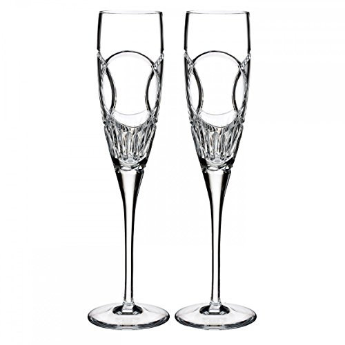 Waterford Occasions Crystal Wedding Vows Flute Pair 150ml