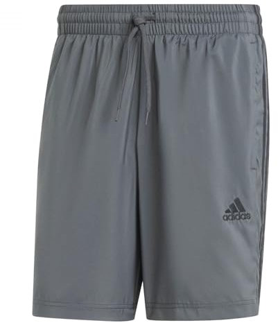 adidas Herren AEROREADY Essentials Chelsea 3-Stripes Shorts, DGH solid Grey, L